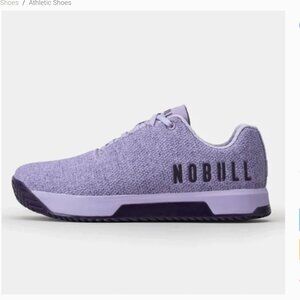 NOBull Mens Impact Trainer Size 11.5 Lavender/Purple Black sole